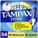 thumbnail image 1 of Tampax Pearl Tampones Multipack de 34 unidades Regular y Super, 1 of 9