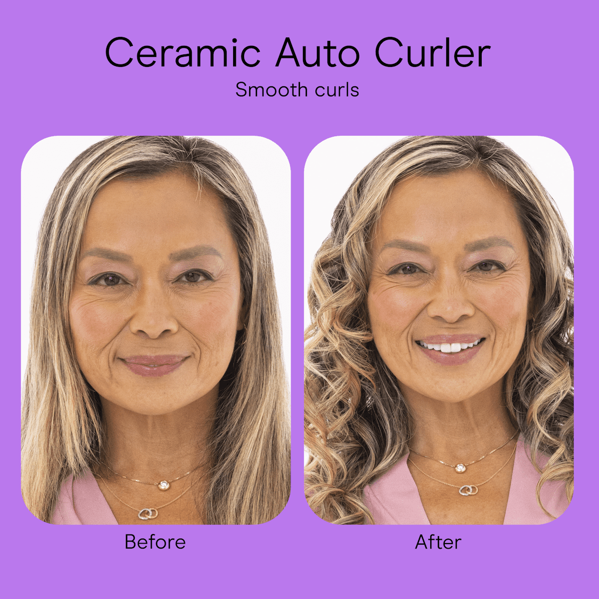 INFINITI PRO CONAIR Curl Secret Automatic Curling Iron, 5 Heat Settings Up to 410°F