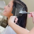 thumbnail image 5 of 4 Pieces Highlighting Board And Brush Kit, 3 Pieces Flat Top Comb Board Paddle And 1 Piece Hair Coloring Brush For Hair Dye And Salon Uses (black), 5 of 5