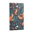 thumbnail image 2 of Yayeee Blank Wall Plate Cover 1-Gang 4.5"x2.7" Home Unused Decorative Outlet, Whimsical Foxes Pattern, 2 of 7