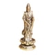 thumbnail image 2 of Estatua de Bodhisattva Guanyin de latón de 4,6 cm, adorno de mesa, escultura mitológica china para Estilo B, 2 of 9