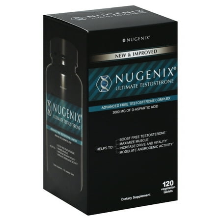 Nugenix Ultimate Testosterone, Test Booster, 120 (The Best Testosterone Booster Ever)