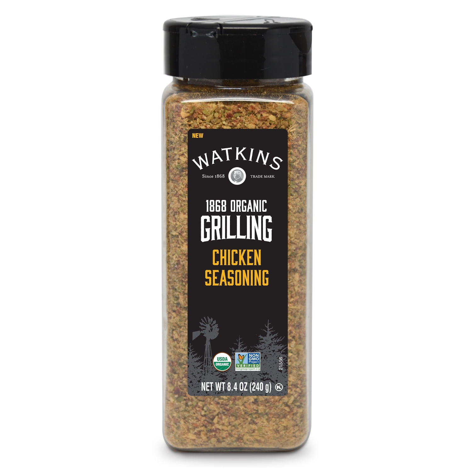 (2 pack) Watkins Organic Grilling Chicken Seasoning, 8.4 oz