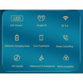thumbnail image 2 of True Wireless BT Earbuds Auriculares estéreo con estuche de carga LED yeacher  paquete, 2 of 7