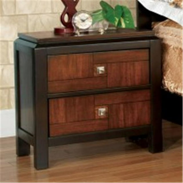 Furniture Of America IDF-7152N Patra Two Tone Traditional Nigh Stand