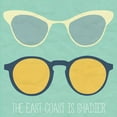 thumbnail image 2 of SD Graphics Studio 20x20 White Modern Wood Framed Museum Art Print Titled - East Coast I, 2 of 4