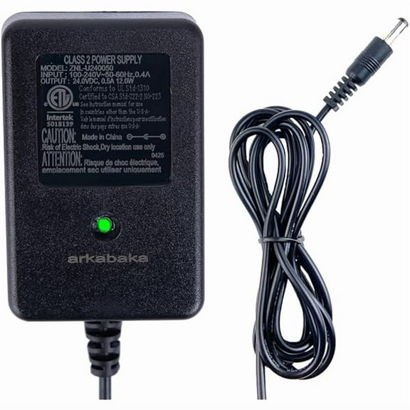 WNiMa3 24V Charger for Ride on Toys, 24 Volt Battery Charger for Ride on Car SUV Car Ride-Ons Accessories