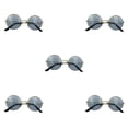 thumbnail image 3 of Vogacara Gafas de sol Diseño especial Colores surtidos Gafas de sol Fiesta de baile multifuncional De moda para mujeres Dorado, azul dorado, azul 5piezas, 3 of 6