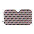 thumbnail image 6 of Honeii Dachshund Dog Heart Print Car Sunshade for Windshield,Car Cover Sunshade Protector,Foldable Front Window Sun Visor,Fits Cars, SUVs, Trucks, 6 of 6