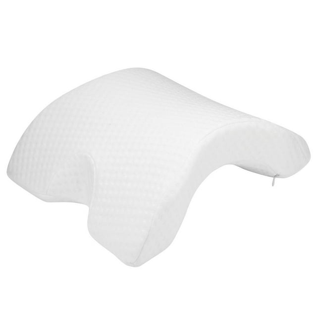 FAGINEY Sleeping Pillow,Pillow,Arch U Shape Pillow Curved Memory Foam Sleeping Neck Pillow for Couple