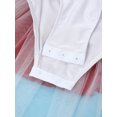 thumbnail image 5 of Aislor Girls Christmas Dance Cosplay Xmas Holiday Ice Skating Dress Red 8, 5 of 7