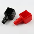 thumbnail image 2 of VONKY 2pairs Widely Used Car Battery Terminal Cover Sturdy And Durable PVC Convenient And Easy Red and black 1Set, 2 of 6
