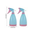 thumbnail image 2 of 2pcs Large Capacity Manual Pressure Household Sprayers, Labor-Saving Pneumatic Watering Tools, Convenient Portable Mist Sprayers for Indoor HouseBonsai Care/Courtyard Garden Irrigation Work, Blue, 2 of 6