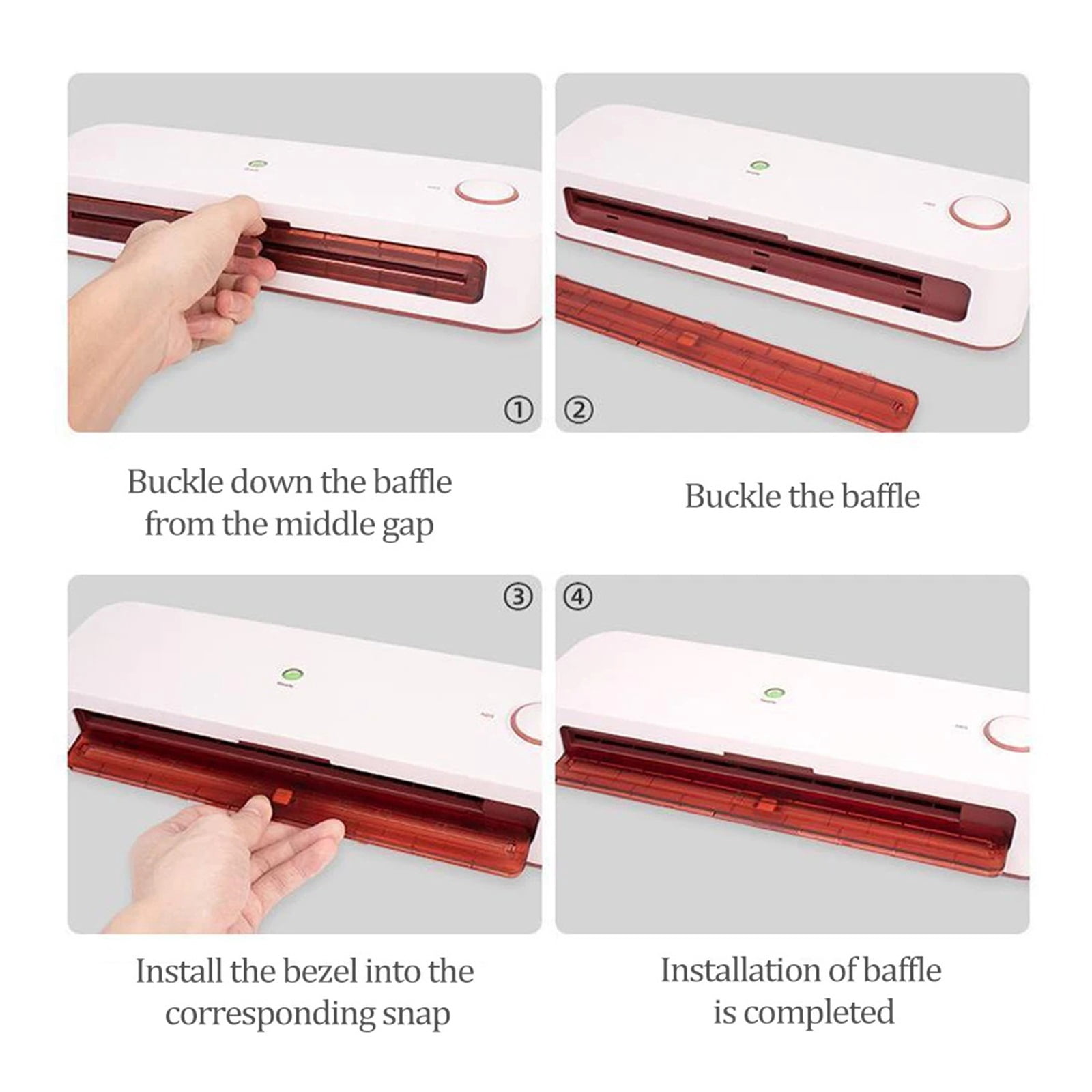 Laminator Machine Paper Cutter For A4 Document Photo Blister Packaging Plastic Film Roll Laminator