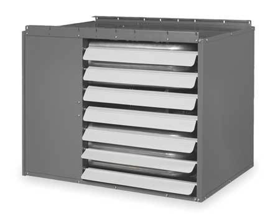 DAYTON 2RYV4A Gas Unit Heater, NG/LP, 120,000, 1,475 cfm, Direct