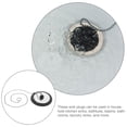 thumbnail image 3 of GAXIRE 3Ud Tapones De Goma Para Con Para Drenaje Universal Color Negro, 3 of 8