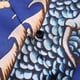 thumbnail image 2 of Qarigey Hombres Mujeres Camisa de playa hawaiana Casual Abotonado Manga corta Dragón simple Transpirable Estilo étnico Camiseta diaria Camisetas Azul METRO, 2 of 6