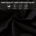 thumbnail image 4 of CJC Club Chair Covers, 2-Piece Velvet Tub Chair Slipcover, Armchair Sofa Couch Cover, Elastic Furniture Protector(1 Pack), 4 of 9