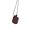 Red Perfume bottle chain, variant on Alloy Wine Flask Necklace Fashion Necklace Comfortable Wear Necklace for Cultural Enthusiasts and Trendsetters