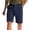 Navy, variant on Fgvctg Men's Cargo Shorts Elastic Waist Casual Summer Hiking Fishing Cargo Shorts Stretch Waistband Fashion Relaxed Fit Short Workout Loose Pants with Multi Pockets,Khaki,2XL