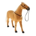 thumbnail image 4 of Simulation Faux Horse Model Figures Animal Model Action Figure Statue Collections Home Office brown, 4 of 6