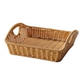 thumbnail image 4 of Cesta de frutas, cesta de pan, organizador de cocina multiusos decorativo, bandeja para servir, tejida a mano para comedor, mesa de café y bebidas., 4 of 8