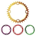 thumbnail image 3 of Bike Chainring, Round/Oval 104BCD 32T 34T 36T 38T Narrow Wide Single Chainring for Bicycle Bike, 3 of 8