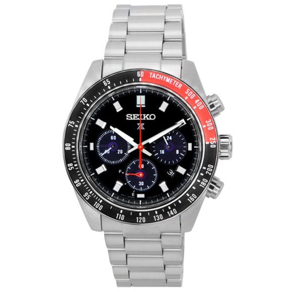 Seiko Prospex Speedtimer Go Large Solar Chronograph Black Dial Ssc915 Ssc915p1 Ssc915p 100m Men's Watch
