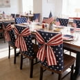 thumbnail image 5 of Memorial Day Saving!4th of July Decorations, Independent Day Chair Covers With Bows Are Perfectly For Party And Holiday Decorations, 5 of 6