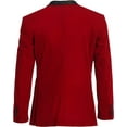 thumbnail image 2 of Men's Premium Slim Fit Shawl Lapel Velvet Jacket-Many Colors, 2 of 4