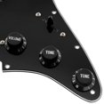 thumbnail image 5 of Musiclily Basic Pre-wired Loaded Standard ST-SSS Pickguard with Alnico 5 Magnet Single Coil Pickups Set for Strat Style Electric Guitar, 3 Ply Black, 5 of 5