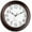 A_bronze, variant on Wall Clocks Battery Operated Silent Non-Ticking Wall Clock 8.5 Inch Small Vintage Retro Rustic Style Decorative for Kitchen Living Room Home Office (Bronze)