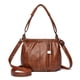 thumbnail image 2 of Bolso de hombro vintage para mujer 2024: bolso de mano multicapa de gran capacidad, bolso de piel sintética con bandolera, bolso de moda., 2 of 3