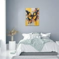 thumbnail image 6 of Yellow Butterfly Decor Wall Art Farmhouse Pictures Wall Decor Gift Canvas Painting Prints Modern Artwork Home Decorations Framed for Bathroom Kitchen Bedroom Living Room 12"x16", 6 of 6