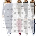 thumbnail image 4 of AnuYalue Women's Plus Size 2 Piece Outfits Long Sleeve Blouse and Pants Solid Loungewear Sets Travel Outfits, 4 of 9