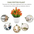 thumbnail image 1 of WEUVEB 2Ud Plantas Artificiales Bonsái Multicolor Decorativo Para Hogar Y Oficina, 1 of 6