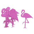 thumbnail image 2 of Brillante Flamingo Etiqueta De Papel Glitter Bottle Cup DIY Art, 2 of 9