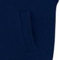 thumbnail image 5 of Creative Knitwear Kids Unisex Full Zip Polar Fleece Vest, Navy, Sizes 12M - Size 8, 5 of 7