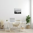 thumbnail image 2 of Stupell Industries Pine Trees Silhouettes Foggy Mountain Range Peaks Photograph Gallery Wrapped Canvas Print Wall Art, Design by Lori Deiter, 2 of 7