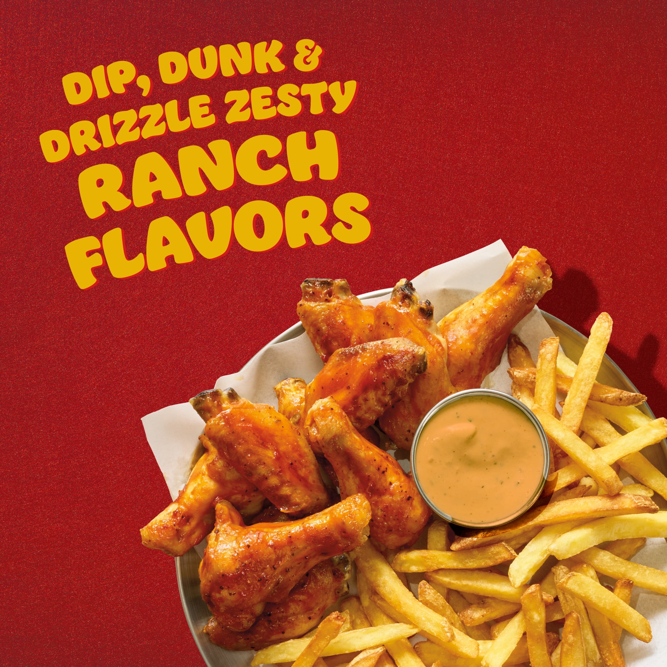 Hidden Valley Kickin' Cajun Blackened Ranch Condiment and Dressing, 20 fl. oz.