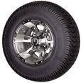 thumbnail image 1 of MODZ® Ambush Golf Cart 10" Wheels and Tires - Gunmetal - LP - Combo of 4, 1 of 2