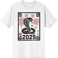 thumbnail image 3 of Cobra 2025 Men's White Crew Neck Short Sleeve Tee-XL, 3 of 4