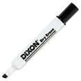 thumbnail image 1 of Rotuladores de borrado en seco Dixon con punta de cuña negros, paquete de 12 unidades 92107, 1 of 2