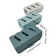 thumbnail image 4 of Advancent Colector de pelo antibloqueo montado en la pared accesorio de colector de ducha para baño doméstico cuarto de ducha Juegos de accesorios de baño Verde, 4 of 6