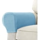 thumbnail image 1 of Juego de 2 fundas para reposabrazos de sofá elástico Jacquard, fundas protectoras antideslizantes para muebles, fundas para reposabrazos para sofá reclinable Xemadio LRWJ065-19, 1 of 6