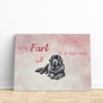 thumbnail image 3 of Every Fart is Love Note Newfoundland Guilty Face Happy Valentine's Horizontal Matte Canvas Poster Newfie Dog Lover Gifts Wall Art Home Decor - 01016, 3 of 5
