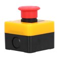 thumbnail image 1 of Emergency Stop Push Button Switch, 10A Waterproof Emergency Stop Button Waterproof Emergency Stop Button  For Control Automatic Control Circuits For Relays, 1 of 8