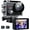 Entry level Camera, variant on Campark Action Camera 4K 20MP Sport Camera WiFi Waterproof Underwater Actioncam HD Video Vlogging Record Camera EIS 170° Wide Angle Sound