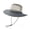 Gray, variant on Summer Sun Hat for Women Men Travel Wide Brim Cool Lightweight Packable Safari Drawstring