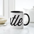 thumbnail image 6 of CafePress - Hustle Mug - 11 oz Ceramic Mug - Novelty Coffee Tea Cup, 6 of 6